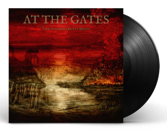 At the Gates - The Nightmare of Being DECIBEL EXCLUSIVE TAN COLOR VINYL