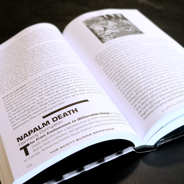 THE SCOTT BURNS SESSIONS: A LIFE IN DEATH METAL 1987 – 1997 by David E. Gehlke