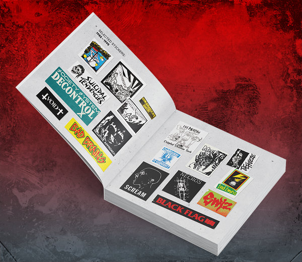 Free Stickers with Every Order: A History of Hardcore Stickers by Thomas Rackow