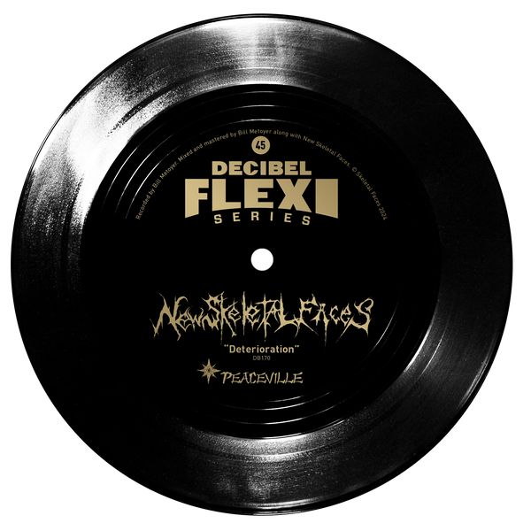 NEW SKELETAL FACES flexi disc