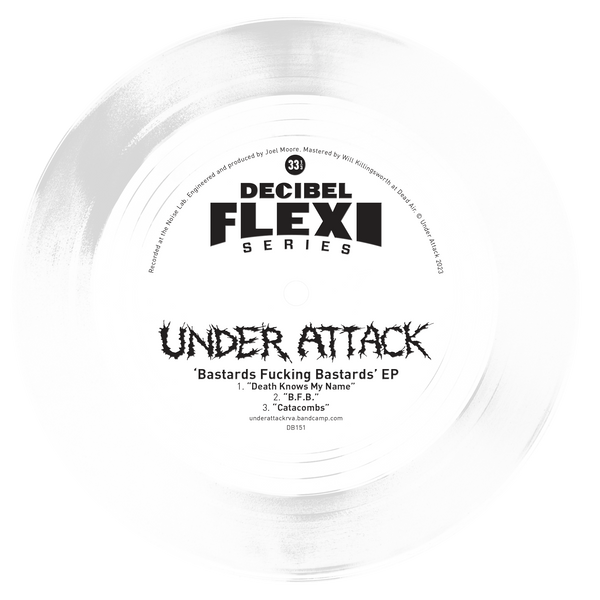 UNDER ATTACK flexi disc