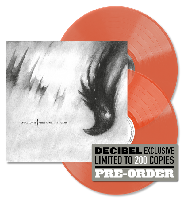 AGALLOCH - ASHES AGAINST THE GRAIN (DECIBEL EXCLUSIVE TRANSLUCENT ORANGE DOUBLE VINYL)