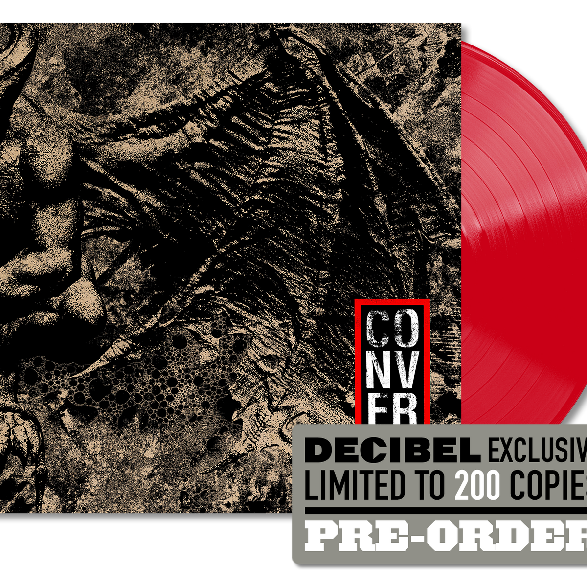 CONVERGE - LOVE IS NOT ENOUGH [DECIBEL EXCLUSIVE BLOOD ROSE RED