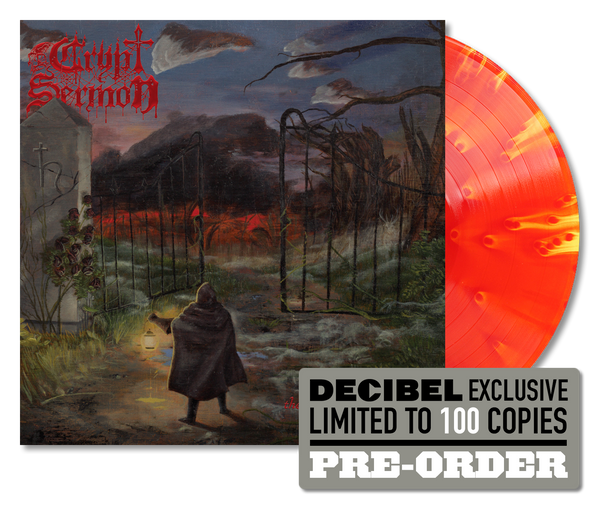 CRYPT SERMON - THE STYGIAN ROSE (DECIBEL EXCLUSIVE OCHRE-STREAKED ORANGE VINYL)