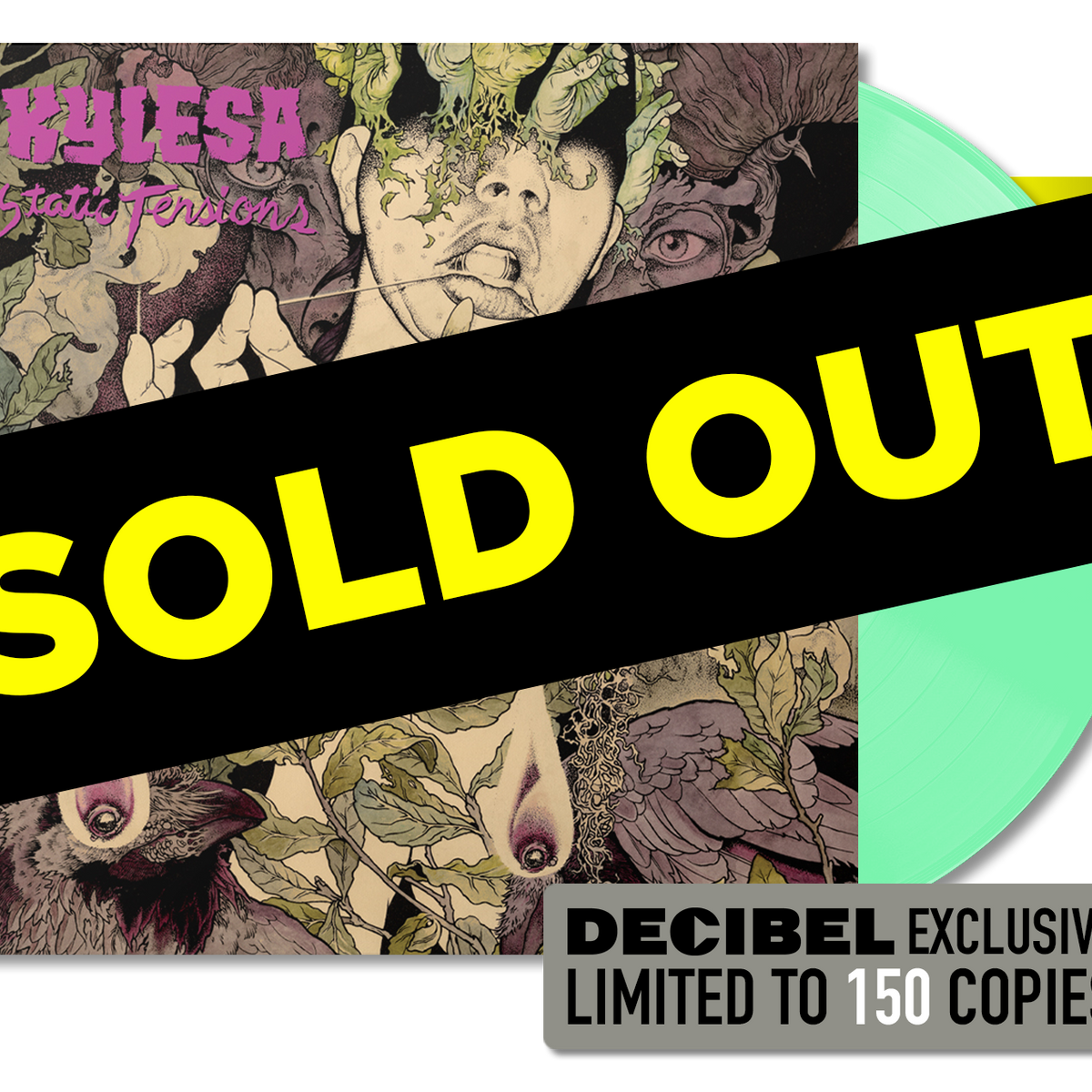 KYLESA – STATIC TENSIONS REISSUE (DECIBEL EXCLUSIVE MINT GREEN