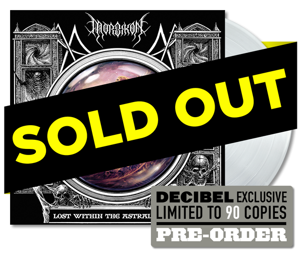 MORBIKON - LOST WITHIN THE ASTRAL CRYPTS [DECIBEL EXCLUSIVE CRYSTAL CLEAR COLORED VINYL) PREORDER
