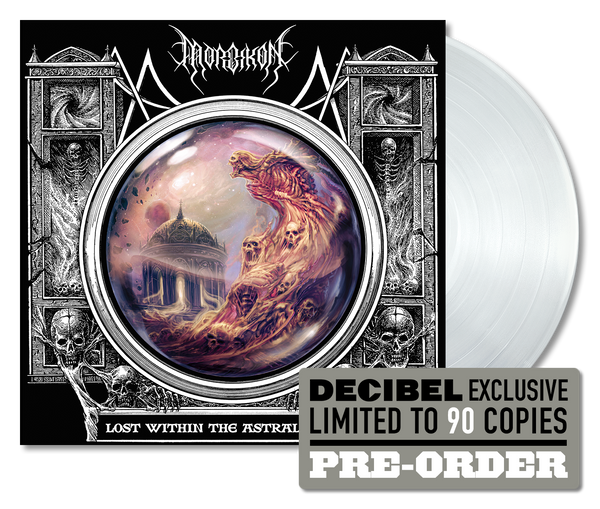 MORBIKON - LOST WITHIN THE ASTRAL CRYPTS [DECIBEL EXCLUSIVE CRYSTAL CLEAR COLORED VINYL) PREORDER