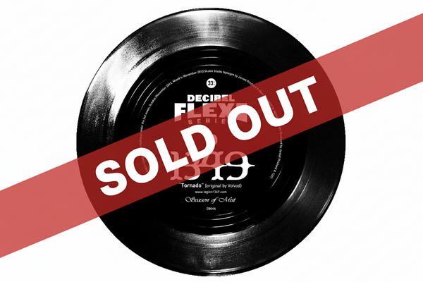 1349 flexi disc with sold out banner