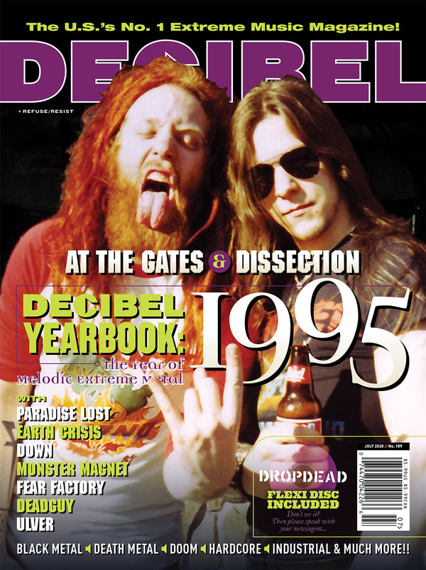 Decibel Magazine yearbook 1995 at the gates and dissection