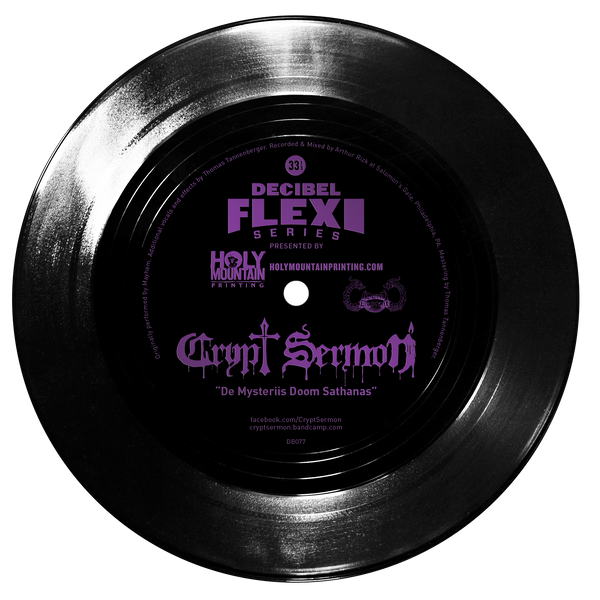 crypt sermon flexi disc