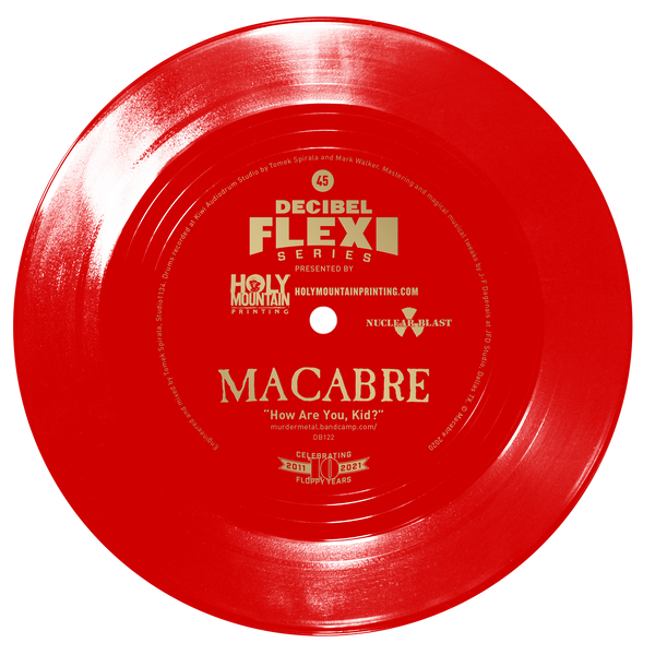 macabre flexi disc