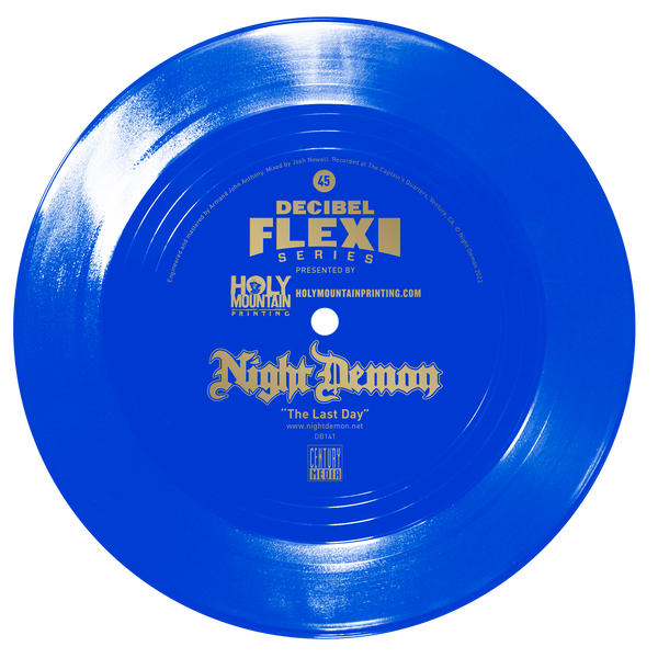 night demon flexi disc