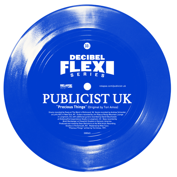 Publicist UK flexi disc