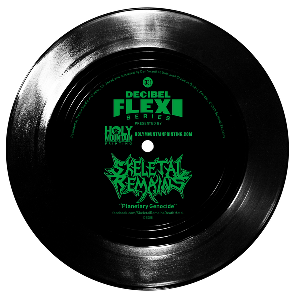 Skeletal remains flexi disc