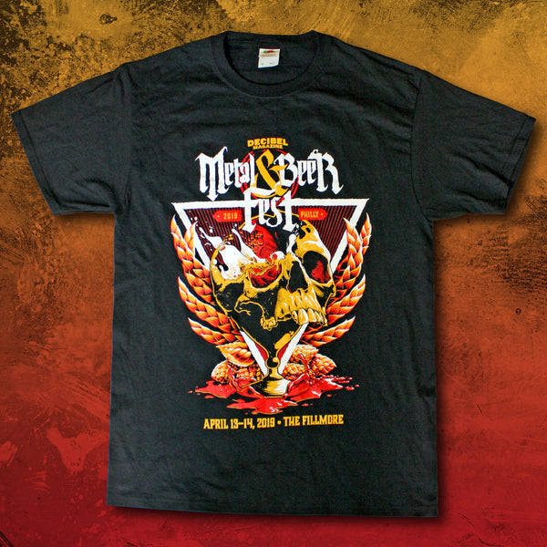 2019 Metal & Beer Fest Philly T-Shirt