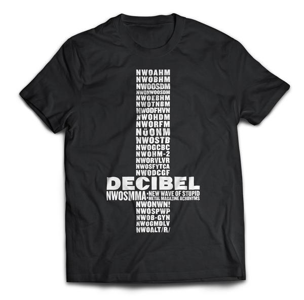 Decibel New Wave of shirt front