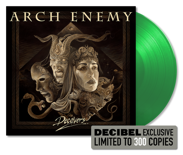 Arch Enemy - Deceivers DECIBEL EXCLUSIVE TRANSLUCENT EMERALD GREEN VINYL