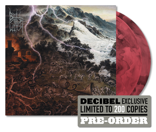 BELL WITCH - FUTURE'S SHADOW PART 1: THE CLANDESTINE GATE DECIBEL EXCLUSIVE RED WITH BLACK GALAXY COLORED VINYL