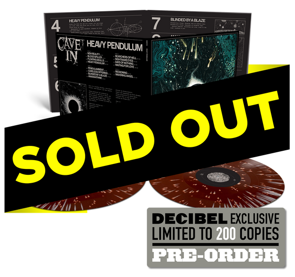 Cave In - Heavy Pendulum DECIBEL EXCLUSIVE BROWN WITH HEAVY BONE WHITE SPLATTER VINYL