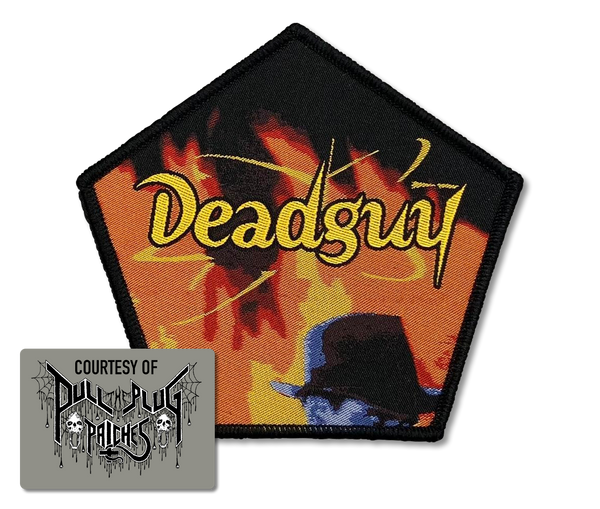 promotional image of a Deadguy patch courtesy of Pull the Plug Patches