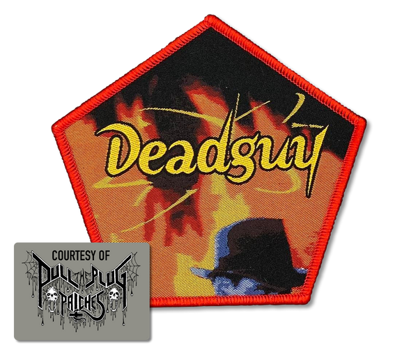 promotional image of a Deadguy patch courtesy of Pull the Plug Patches