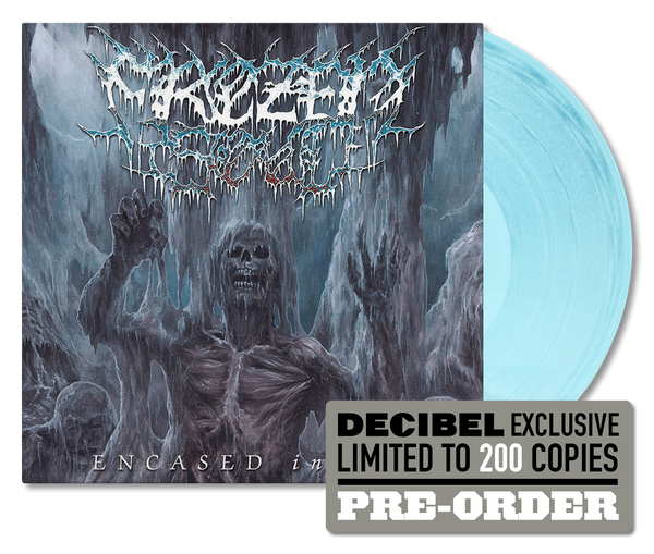 Frozen Soul - Encased In Ice DECIBEL-EXCLUSIVE ICY TRANSLUCENT BLUE 180G VINYL