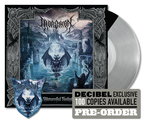 Morbikon - Ov Mournful Twilight BLACK AND SILVER SPLIT COLORED VINYL