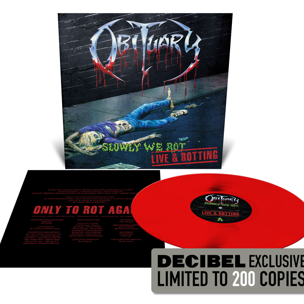 Obituary - Slowly We Rot: Live and Rotting DECIBEL-EXCLUSIVE