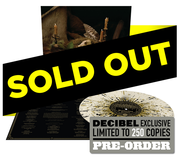 Wolves in the Throne Room - Primordial Arcana DECIBEL EXCLUSIVE BONE WHITE W/ BLACK + GOLD splatter COLOR VINYL PRE-ORDER
