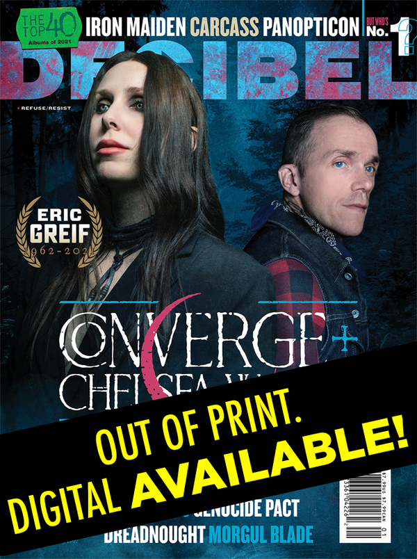 Decibel issue #207 featuring Converge and Chelsea Wolfe