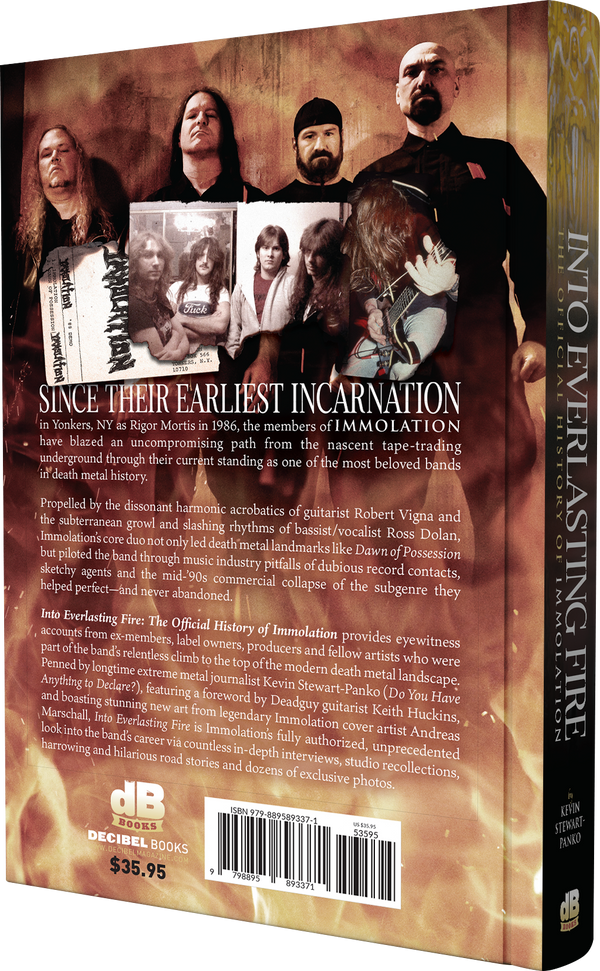 INTO EVERLASTING FIRE: THE OFFICIAL HISTORY OF IMMOLATION PREORDER