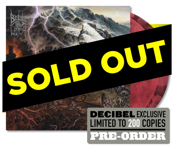 BELL WITCH - FUTURE'S SHADOW PART 1: THE CLANDESTINE GATE DECIBEL EXCLUSIVE RED WITH BLACK GALAXY  COLORED VINYL