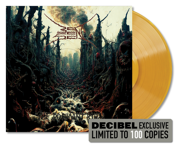 BENT SEA  - THE DORMANT RUIN [AUTOGRAPHED DECIBEL EXCLUSIVE TIDAL FIRE GOLD VINYL]