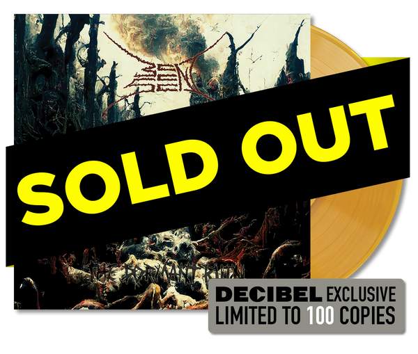 BENT SEA  - THE DORMANT RUIN [AUTOGRAPHED DECIBEL EXCLUSIVE TIDAL FIRE GOLD VINYL]