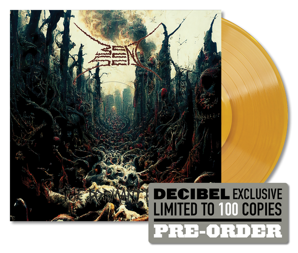 BENT SEA  - THE DORMANT RUIN [AUTOGRAPHED DECIBEL EXCLUSIVE TIDAL FIRE GOLD VINYL] [PREORDER]