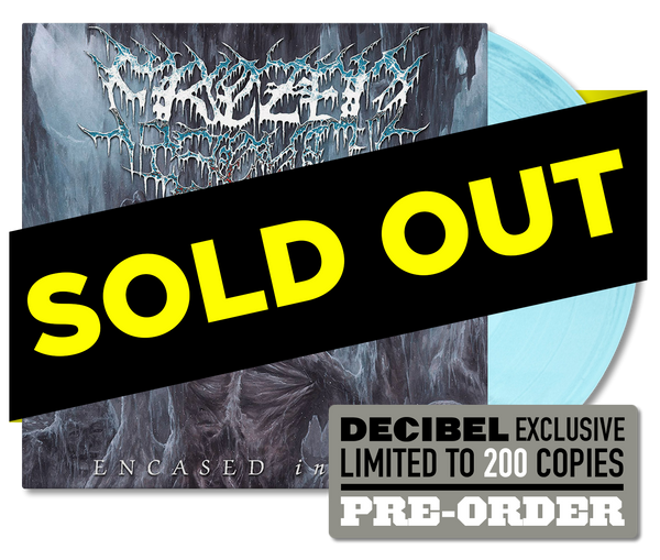 Frozen Soul - Encased In Ice DECIBEL-EXCLUSIVE ICY TRANSLUCENT BLUE 180G VINYL