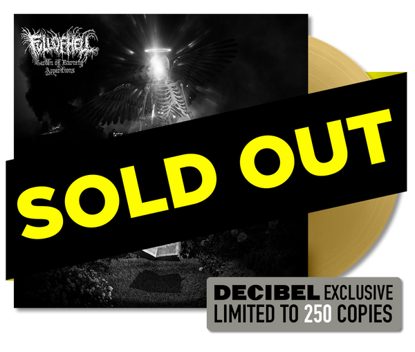 Full of Hell - Garden Of Burning Apparitions DECIBEL EXCLUSIVE GOLD TRANSLUCENT VINYL