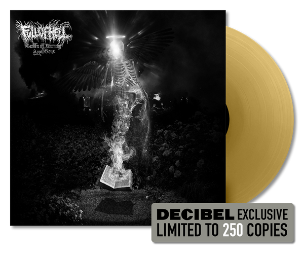 Full of Hell - Garden Of Burning Apparitions DECIBEL EXCLUSIVE GOLD TRANSLUCENT VINYL