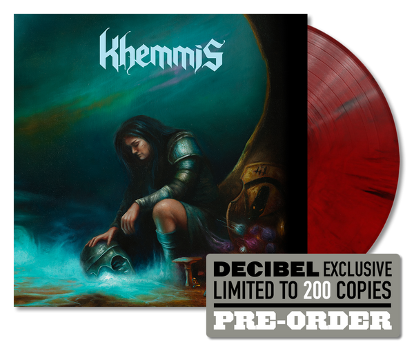 KHEMMIS - KHEMMIS [DECIBEL EXCLUSIVE RED AND BLACK MARBLE COLORED VINYL]