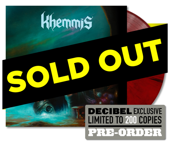 KHEMMIS - KHEMMIS [DECIBEL EXCLUSIVE RED AND BLACK MARBLE COLORED VINYL]