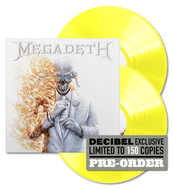 MEGADETH - MEGADETH [DECIBEL EXCLUSIVE FLUORESCENT YELLOW  COLORED VINYL]