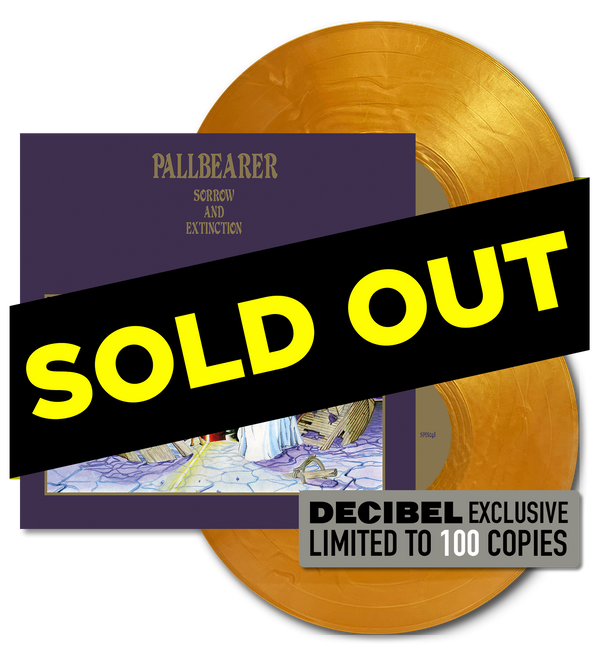 PALLBEARER – SORROW AND EXTINCTION [EXCLUSIVE DECIBEL HALL OF FAME GOLD MEDAL EDITION 2 x LP VINYL]