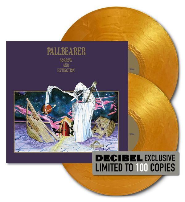 PALLBEARER – SORROW AND EXTINCTION [EXCLUSIVE DECIBEL HALL OF FAME GOLD MEDAL EDITION 2 x LP VINYL]