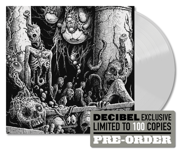 TERROR CORPSE - ASH ECLIPSES FLESH [DECIBEL EXCLUSIVE GHOSTLY WHITE COLORED VINYL]