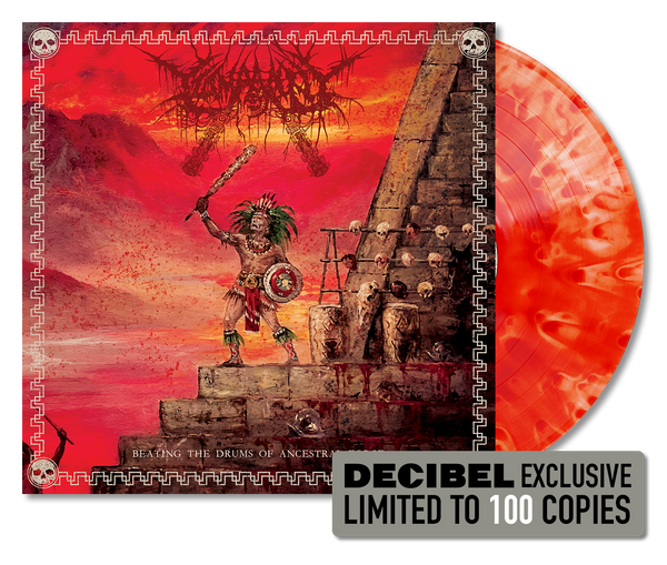 TZOMPANTLI - BEATING THE DRUMS OF ANCESTRAL FORCE (DECIBEL EXCLUSIVE BLOOD RED STAIN VINYL)