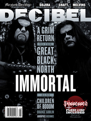 Decibel Magazine featuring Immortal