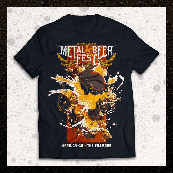 2023 Metal & Beer Fest Philly Short-Sleeve T-Shirt