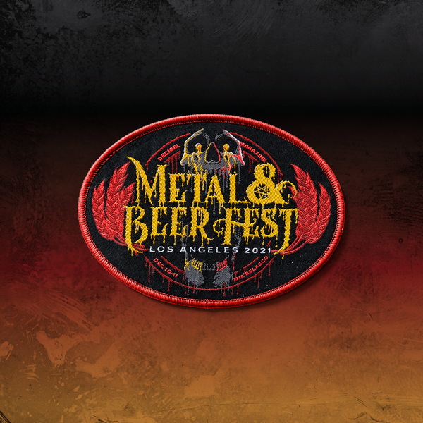 Decibel Metal & Beer Fest Los Angeles 2021 Official Standard Patch