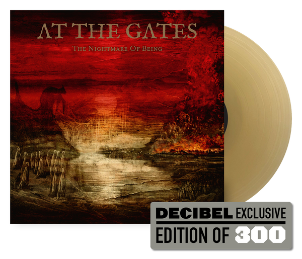 At the Gates - The Nightmare of Being DECIBEL EXCLUSIVE TAN COLOR VINYL