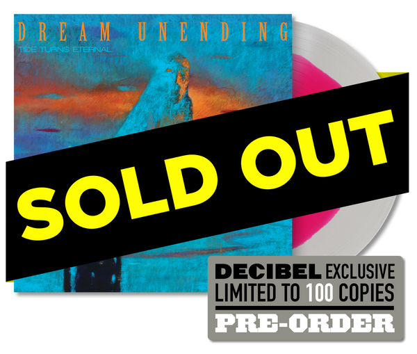 Dream Unending – Tide Turns Eternal DECIBEL-EXCLUSIVE NEON PINK/ULTRA CLEAR 140G VINYL PREORDER